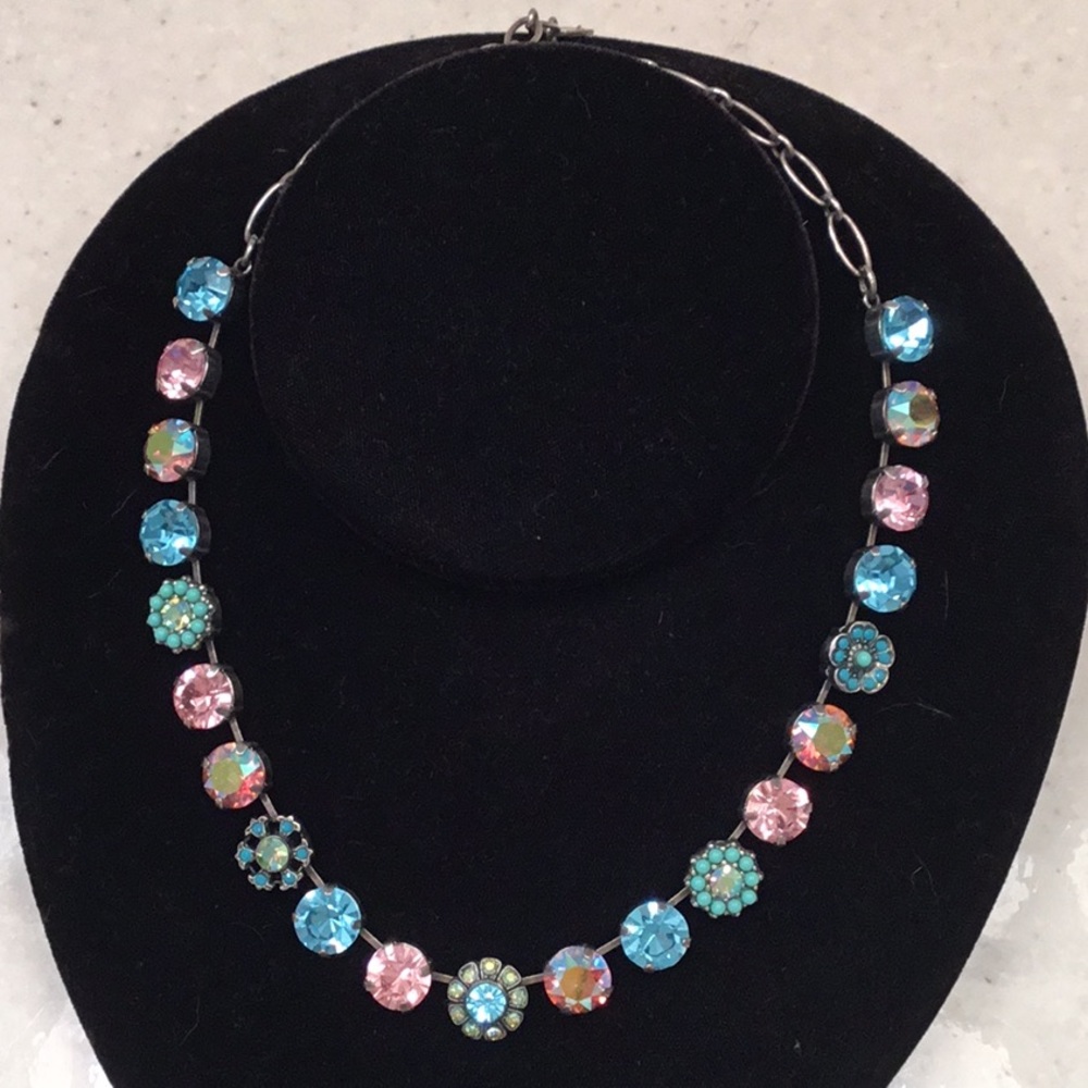 Mariana Multicolor Swarovski Crystal Necklace